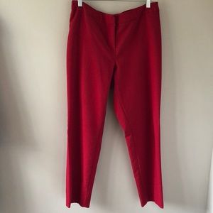 Ellen Tracy Red Trousers